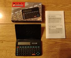 vintage Mini 8-Language Electronic Translator
