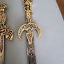 Vintage brass letter opener Image 10
