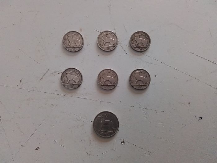 7.Irish Coins.