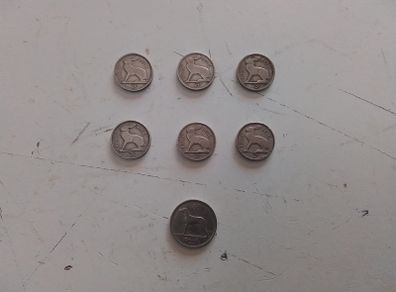 7.Irish Coins.