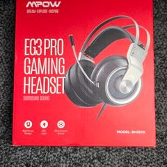 Mpow EG3 Pro Gaming Headset BH357A USB Surround Sound Headphones w/ Mic
