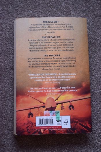 The Kill List by Frederick Forsyth