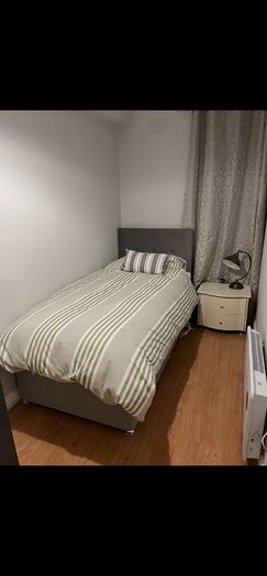 Casey's single bed, mattress & headboard