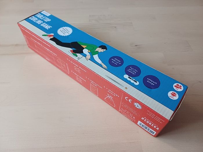 Tabletop Curling Dexterity Family Sports Game NEW
