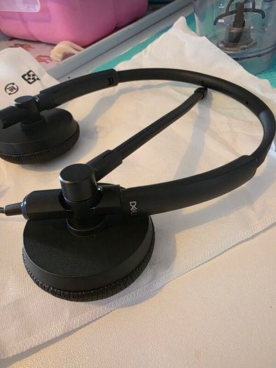 Brand New DELL Stereo Wired On-Ear Headset