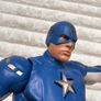 Marvel Captain America 2012 Action Figure approx. 25 cm. Twist Used Please see photos Image 6