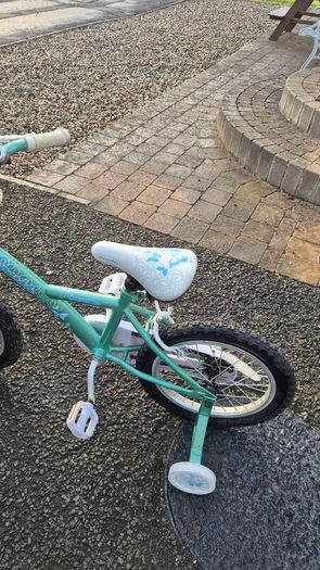 kids bike 16inch with side wheels