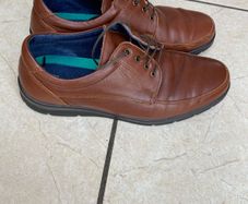Mens Pitillos Leather Shoes,  Size 43,  As New