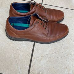 Mens Pitillos Leather Shoes,  Size 43,  As New