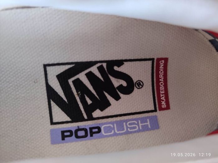 Vans Skate Slip-On (Off-White / Cream) - Size UK 3.5 / EU 36 - Like New Teen / Boys