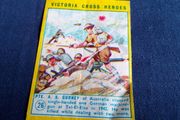 Victoria Cross Heroes Wax Gum Wrapper - Yellow Border.