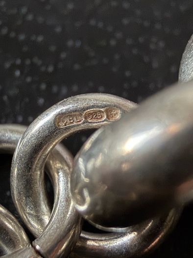 silver necklace