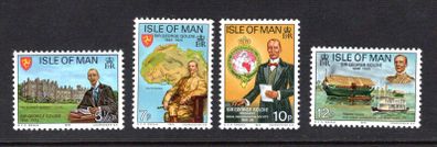 1975 Isle of Man 50th Death Anniversary of Sir George Goldie Commemorative Stamp Mint Never Hinged (MNH)