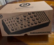 Moog Subharmonicon Empty Box + manual + overlays