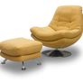 Contempory Swivel chairs footstools for sale in Dublin Image 2