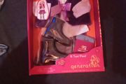 our generation a taid plaid clothes set, brand new