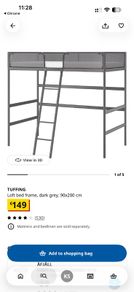 Bunk bed Ikea Tuffing