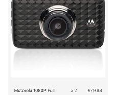 Motorola 1080P Full HD car dash camera - black | MDC300GW