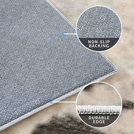 Area Rugs Modern Abstract Rugs Living Room Large Grey Beige Rug Carpet Short Pile Soft Bedroom Rugs Non-Slip Green Pink Rug Home Decor (FREE SHIPPING)