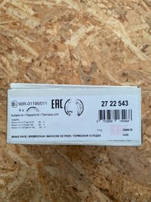 Brake shoe and Air filter for Nissan Micra