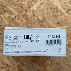 Brake shoe and Air filter for Nissan Micra