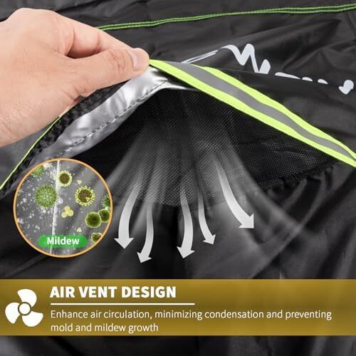 Garden Furniture Cover With Air Vent, Waterproof Patio Rattan Sofa Table Chair Set Cover