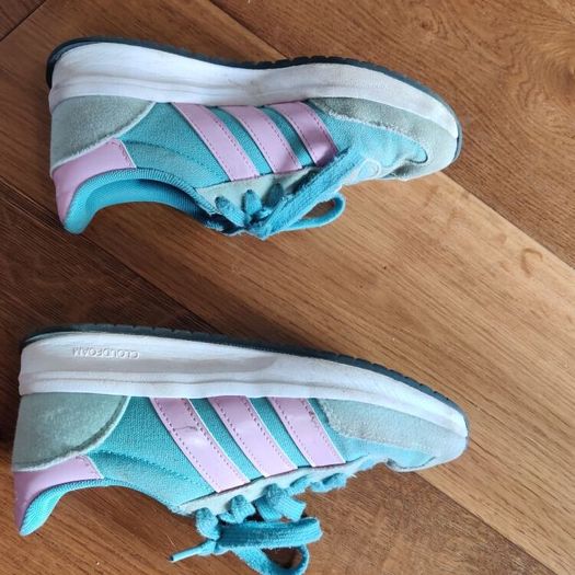adidas Run 70s 2.0 Runners Trainers - Mint Green & Pink - Size UK 3