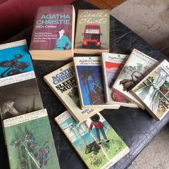 Vintage Agatha Christie Crime Fiction Book Bundle