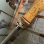 Vintage Sheffield Cast Steel Chef or Butchers Knife Sharpening Steel Image 8