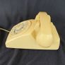 1980s cream rotary telephone PROP vintage Image 3