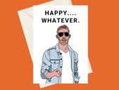 AEW Orange Cassidy Best Friends Happy Whatever Birthday A5 Card, Perfect for gifts, occasions, or funny card for Pro Wrestling Fans