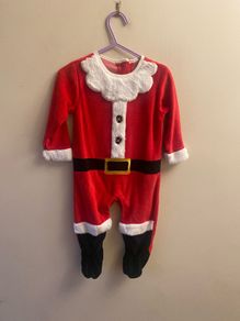 Santa babygrow (6-9mths)