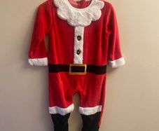 Santa babygrow (6-9mths)