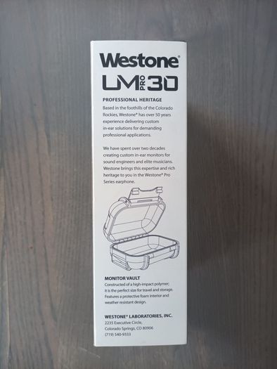 Westone UM Pro 30 Professional In - Ear Monitors