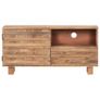 TV Cabinet 90x30x45 cm Solid Mango Wood Image 4