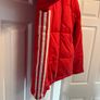 Red adidas jacket women size 8 -big fitting Image 3