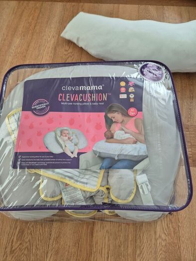 Clevamama Clevacushion Multi-Use Nursing Pillow & Baby Nest