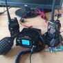 TYT TH-8600 Dual Band VHF/UHF mobile radio with 2 uv5r handhelds Image 2