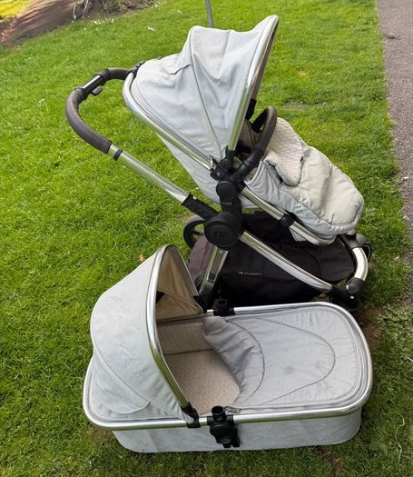 Mothercare Journey Travel System  Light Grey Excellent Condition