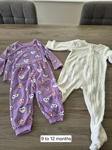 Baby Girl Clothes and Accessories Bundle  3 to 12 Months