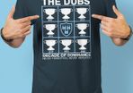The Dubs Decade Of Dominance (Navy T-Shirt)