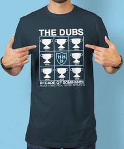 The Dubs Decade Of Dominance (Navy T-Shirt)
