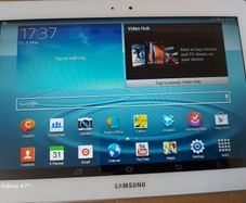 Samsung Galaxy Tab 2, white, 16GB, in excellent condition