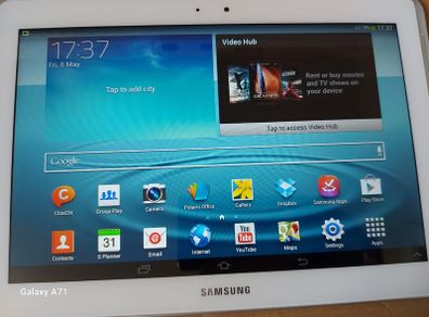 Samsung Galaxy Tab 2, white, 16GB, in excellent condition