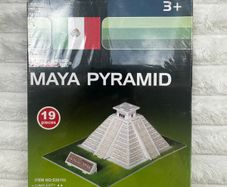 CubicFun 3D Puzzle S-Series Maya Pyramid approx. 14 21 7.5 cm. Damaged box Please see photos