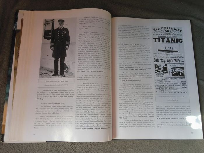 titanic book etc