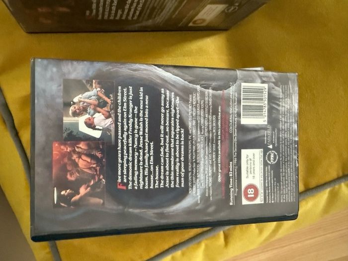 A nightmare on elm street vhs video collection