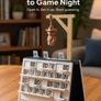Book-Shaped Hangman Game  Family Word Game  Unique Gift Image 3