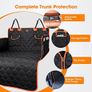 Car Boot Protector, Nonslip Waterproof Dog Car Seat Cover with Enduring Antifouling Liner, Side Protection and Easy to Clean, Boot Protector Blanket for Truck, SUV Image 2