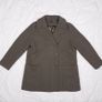 Marks & Spencer Dark Olive Green Textured Button Up Wool Peacoat Short Coat 18UK/46EU Image 8